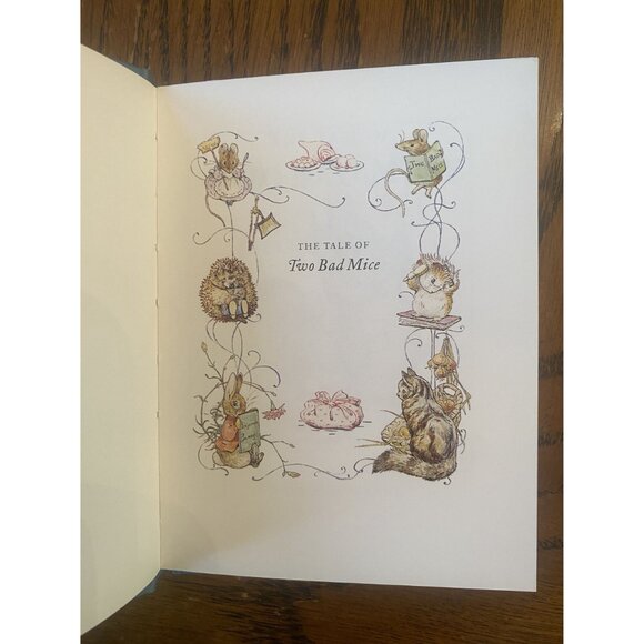 The Tale Of Two Bad Mice By Beatrix Potter Hardcover Childrens Book - Picture 4 of 7